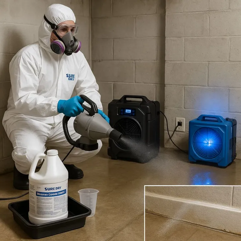 Sanitization and Odor Removal process in Okolona, MS