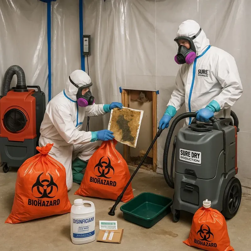 Contaminated Water Handling Protocols process in Okolona, MS