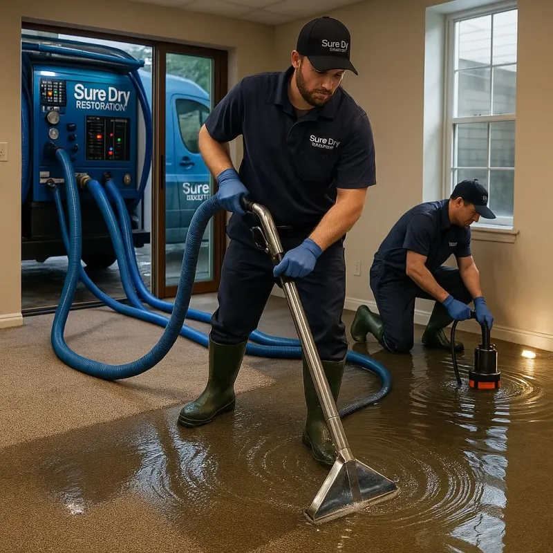 Water Extraction and Removal process in Okolona, MS
